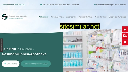 gesundbrunnen-apotheke.de alternative sites