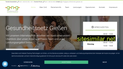 Gesundheitsnetz-giessen similar sites