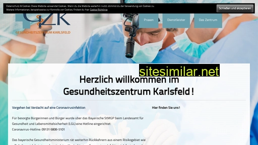 gesundheitszentrum-karlsfeld.de alternative sites