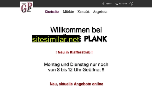 getraenke-plank.de alternative sites