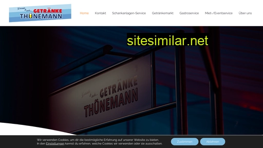 getraenke-thuenemann.de alternative sites