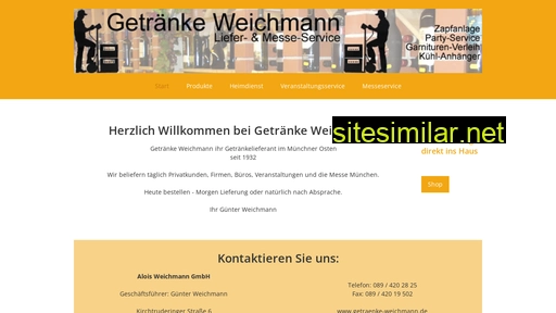 getraenke-weichmann-trudering.de alternative sites
