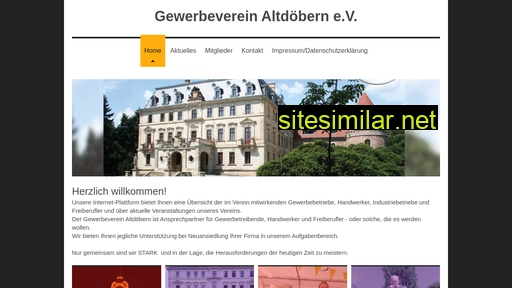gewerbeverein-altdoebern.de alternative sites