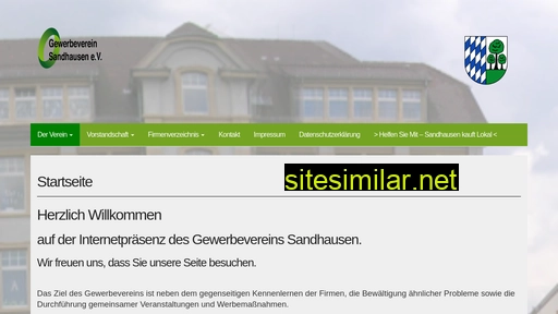 gewerbeverein-sandhausen.de alternative sites