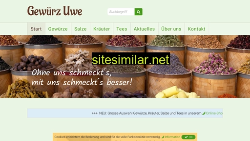 gewuerz-uwe.de alternative sites