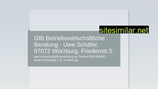 Gfb-wuerzburg similar sites