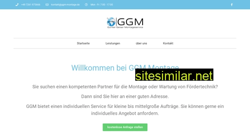 ggm-montage.de alternative sites