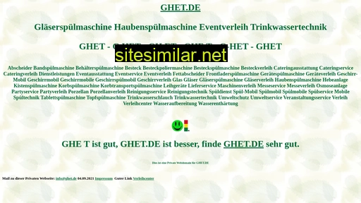 ghet.de alternative sites