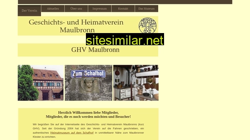 ghv-maulbronn.de alternative sites