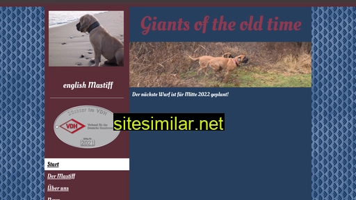 giantsoftheoldtime-mastiff.de alternative sites