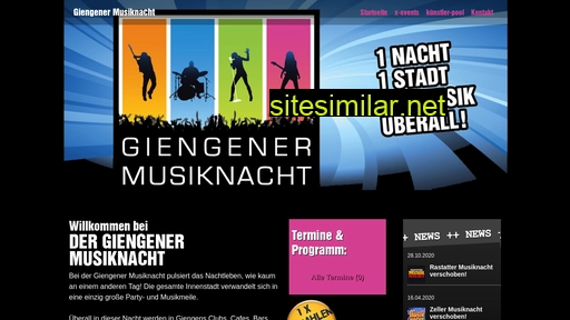 Giengener-musiknacht similar sites
