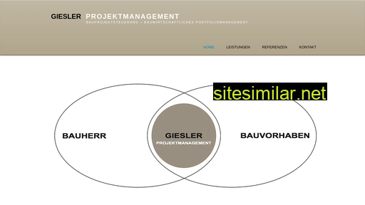giesler-projektmanagement.de alternative sites