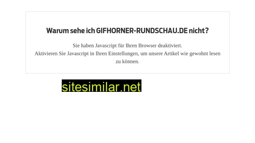 gifhorner-rundschau.de alternative sites