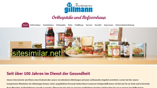 gillmann-gesundheitshaus.de alternative sites