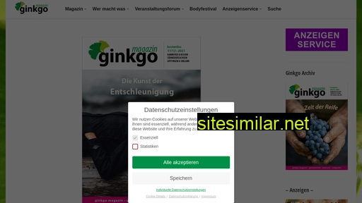 ginkgo-magazin.de alternative sites