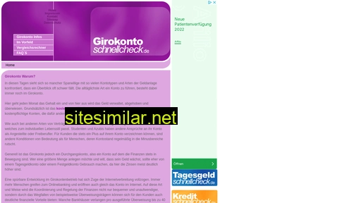 Girokonto-schnellcheck similar sites