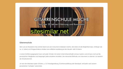 gitarrenschule-muche.de alternative sites