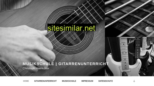 Gitarrenunterricht-ahrensburg similar sites