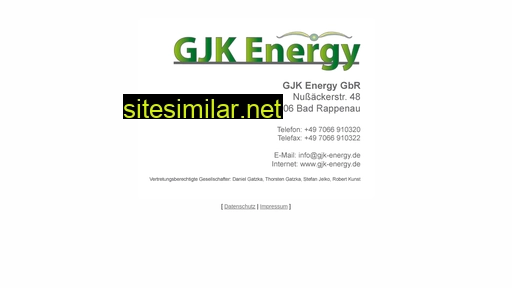 gjk-energy.de alternative sites