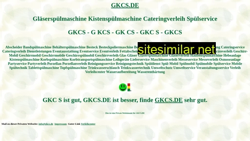 gkcs.de alternative sites