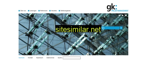Gk-projektmanagement similar sites