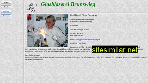 glasblaeserei-brunswieg.de alternative sites