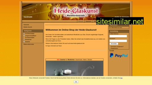 glasblaeserei-schmidt.de alternative sites