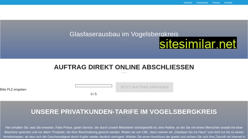 glasfaser-vogelsbergkreis.de alternative sites