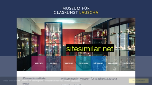 glasmuseum-lauscha.de alternative sites