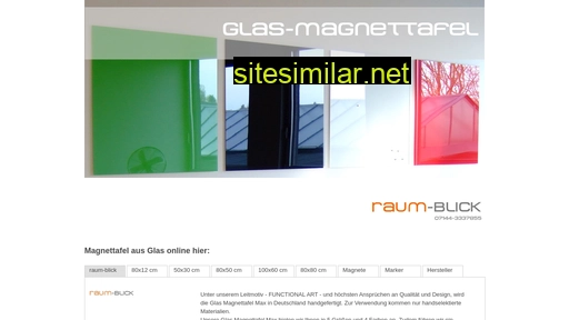 glas-magnettafel.de alternative sites