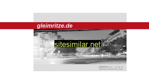 gleimritze.de alternative sites