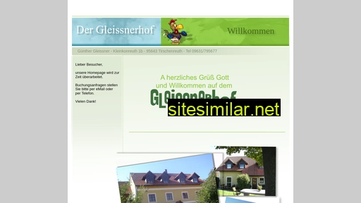 gleissnerhof.de alternative sites
