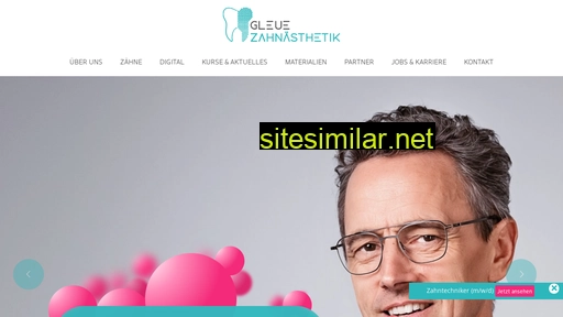 gleue-zahnaesthetik.de alternative sites
