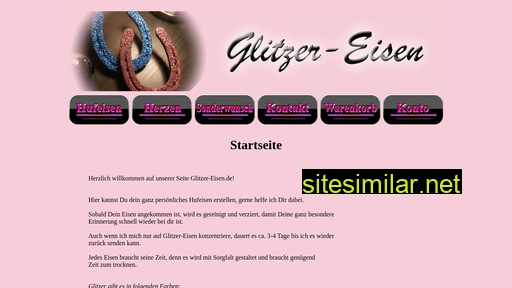 glitzer-eisen.de alternative sites