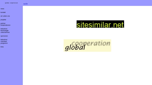 Global-cooperation similar sites