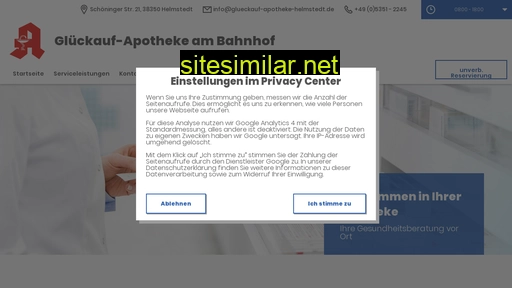 Glueckauf-apotheke-helmstedt-app similar sites
