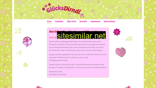 gluecksdirndl.de alternative sites