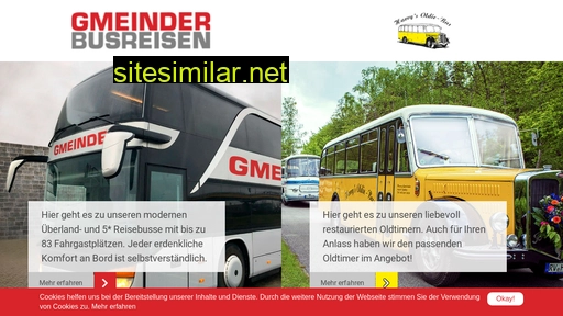 gmeinder-busreisen.de alternative sites