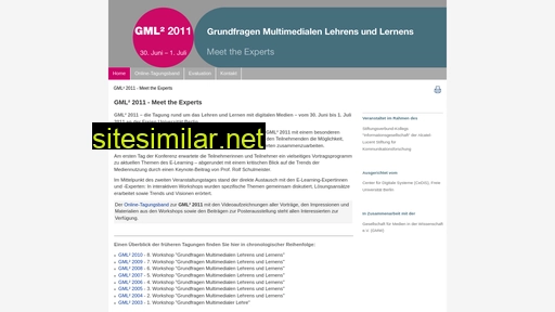 gml-2011.de alternative sites