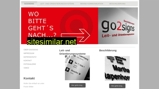 go2signs.de alternative sites