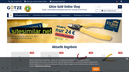 goetze-gold.de alternative sites