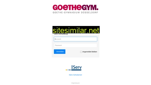 goethe-gym.de alternative sites