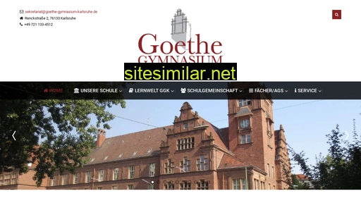 goethe-gymnasium-karlsruhe.de alternative sites