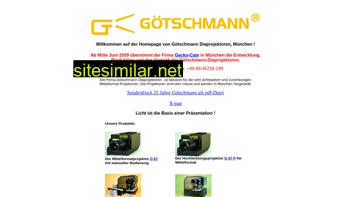 goetschmann.de alternative sites