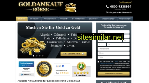goldankauf-boerse.de alternative sites