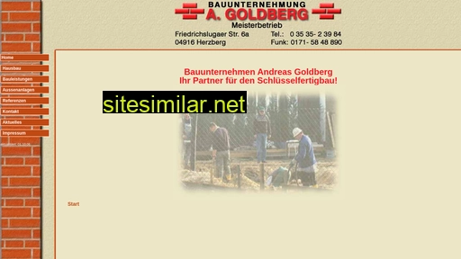 goldbergbau.de alternative sites