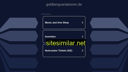 goldbergvariationen.de alternative sites