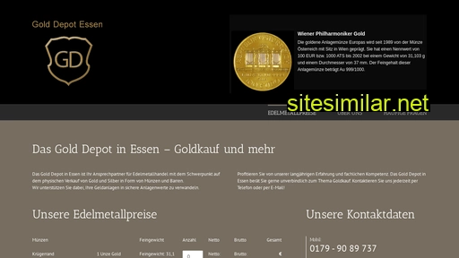 golddepot-essen.de alternative sites