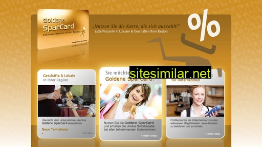 goldene-sparcard.de alternative sites