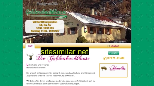 goldersbachklause.de alternative sites